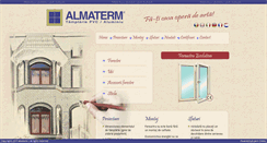Desktop Screenshot of almaterm.ro